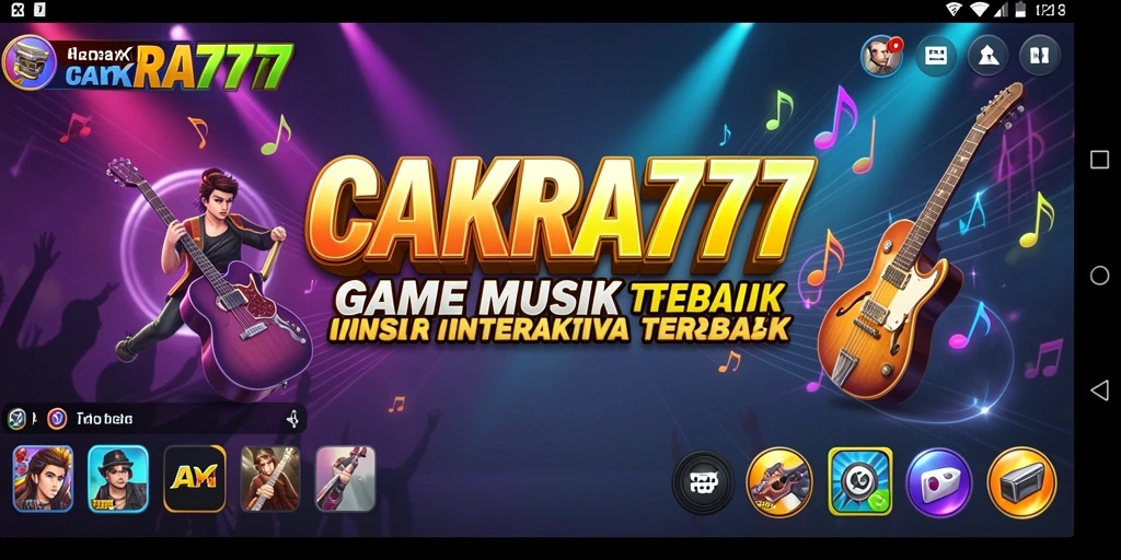Tampilan gameplay CAKRA777 dengan efek visual yang menarik.