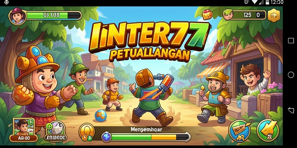 Tampilan gameplay INTER77 yang penuh aksi dan seru.