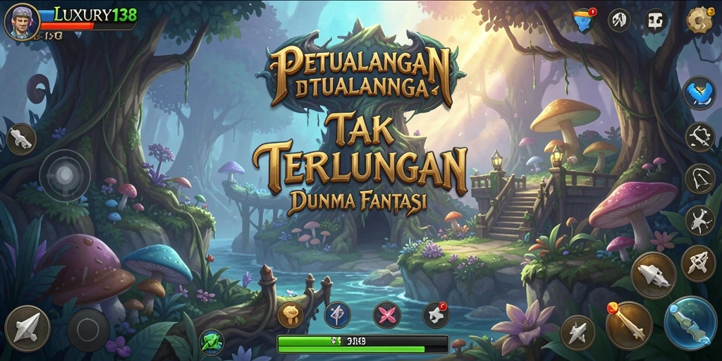 Tangkapan layar gameplay LUXURY138 yang menunjukkan aksi petualangan mendebarkan.